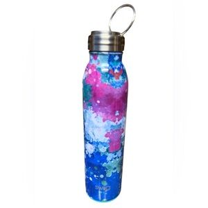 Swig Life 20 oz Stainless Steel Insulated Bottle Watercolor Design